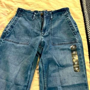 NWT J Crew Factory denim joggers size 28